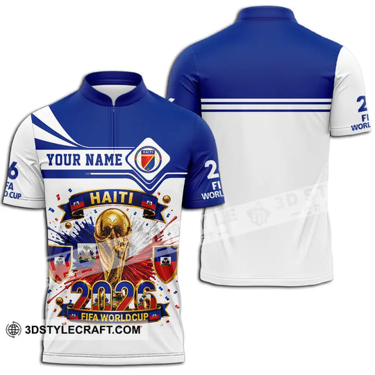 Unisex Shirt - Custom Haiti World Cup 2026 Shirt style option 2