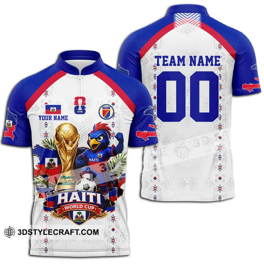 Unisex Shirt - Custom Haiti World Cup 2026 Shirt style option 2