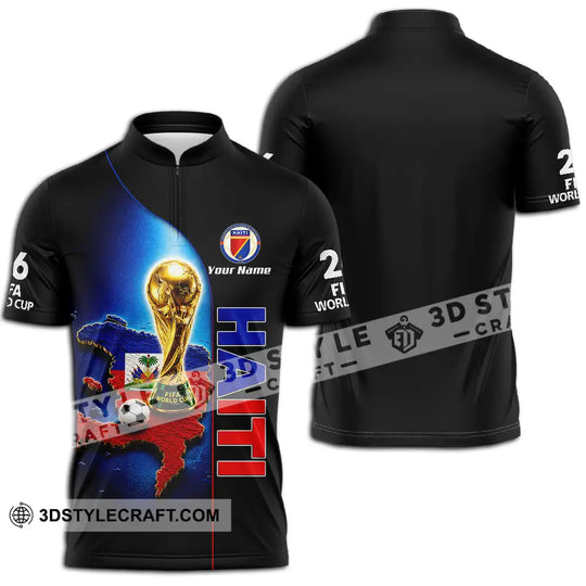 Unisex Shirt - Custom Haiti World Cup 2026 Shirt style option 2