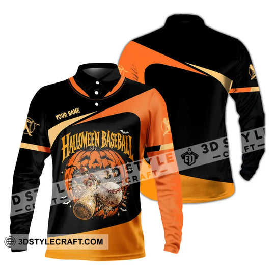 Unisex Shirt - Custom Halloween Baseball Shirt style option 4