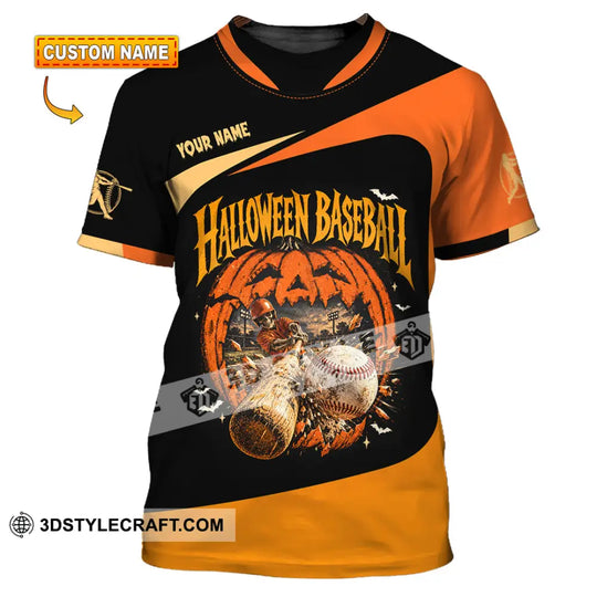 Unisex Shirt - Custom Halloween Baseball Shirt style option 1