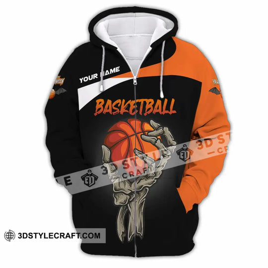 Unisex Shirt - Custom Halloween Basketball Sport Shirt style option 3