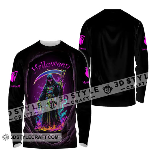 Unisex Shirt - Custom Halloween Design Shirt style option 4
