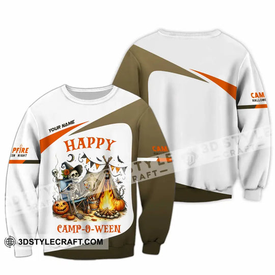 Unisex Shirt - Custom Happy Camp-O-Ween, Halloween Camping Shirt style option 4