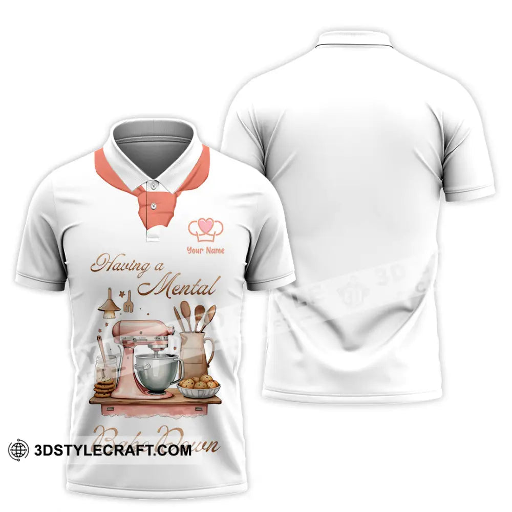 Unisex Shirt - Custom Having A Metal Baker Shirt Polo Shirt / S T-shirt