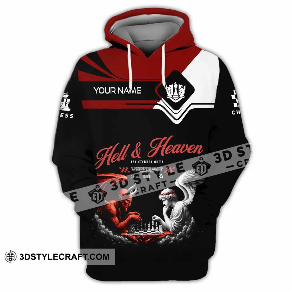 Unisex Shirt Custom Hell And Heaven Shirt Hoodie / S T shirt