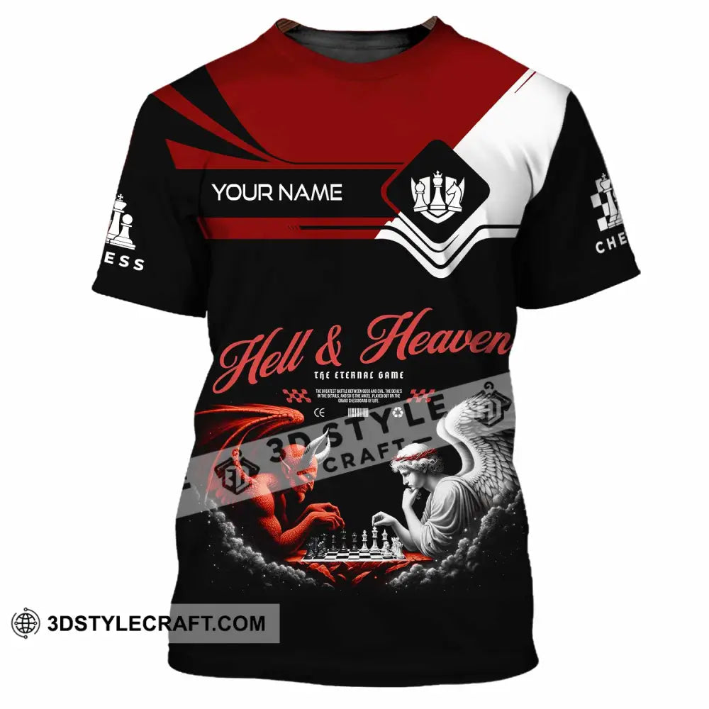 Unisex Shirt Custom Hell And Heaven Shirt T Shirt / S T shirt