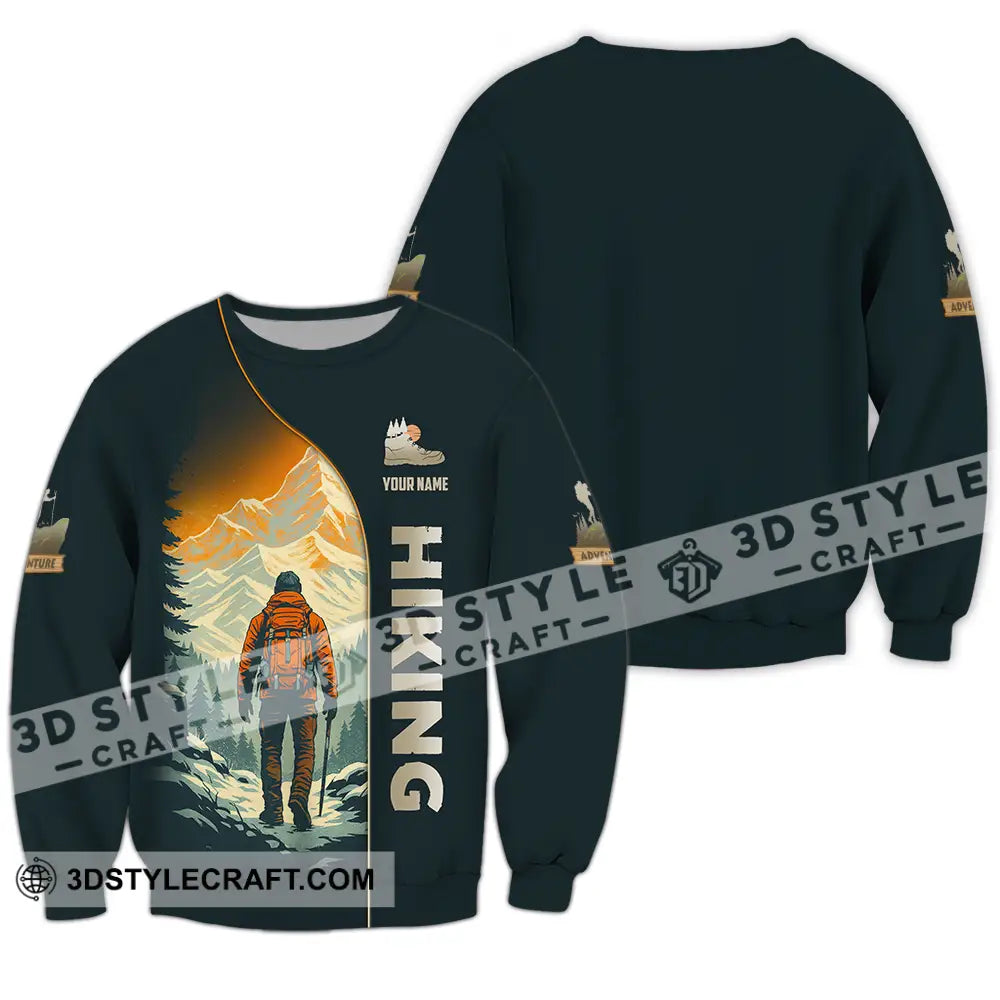 Unisex Shirt Custom Hiking Shirt Long Sleeve / S T shirt