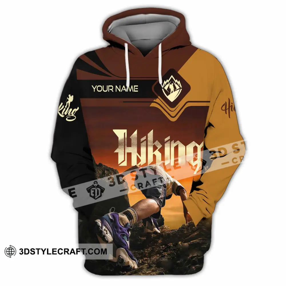 Unisex Shirt Custom Hiking Lover Shirt Hoodie / S T shirt