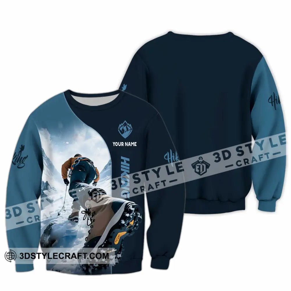 Unisex Shirt Custom Hiking Lover Shirt Long Sleeve / S T shirt