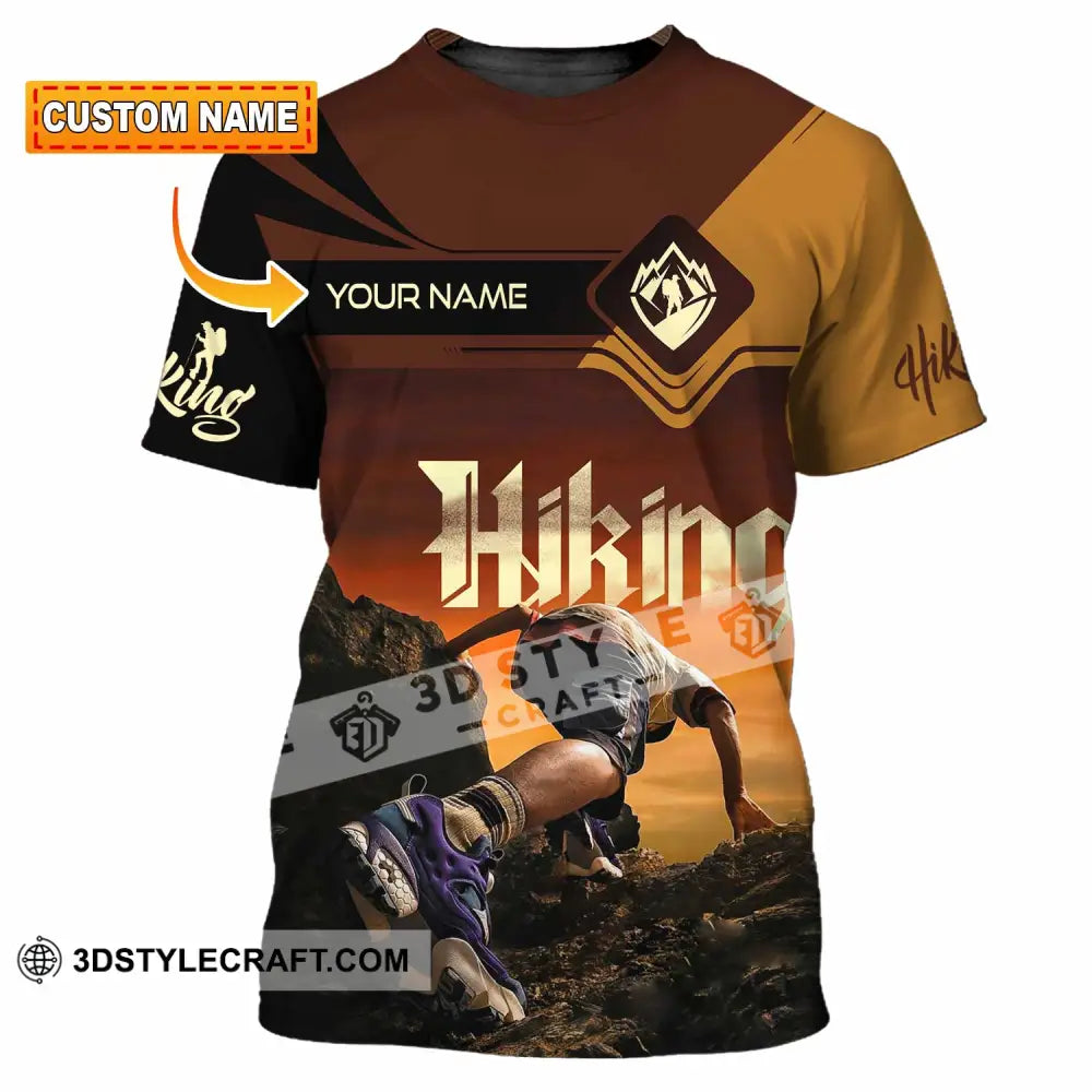 Unisex Shirt Custom Hiking Lover Shirt T shirt