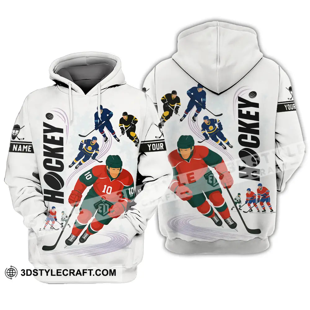 Unisex Shirt - Custom Hockey Shirt Hoodie / S T-shirt