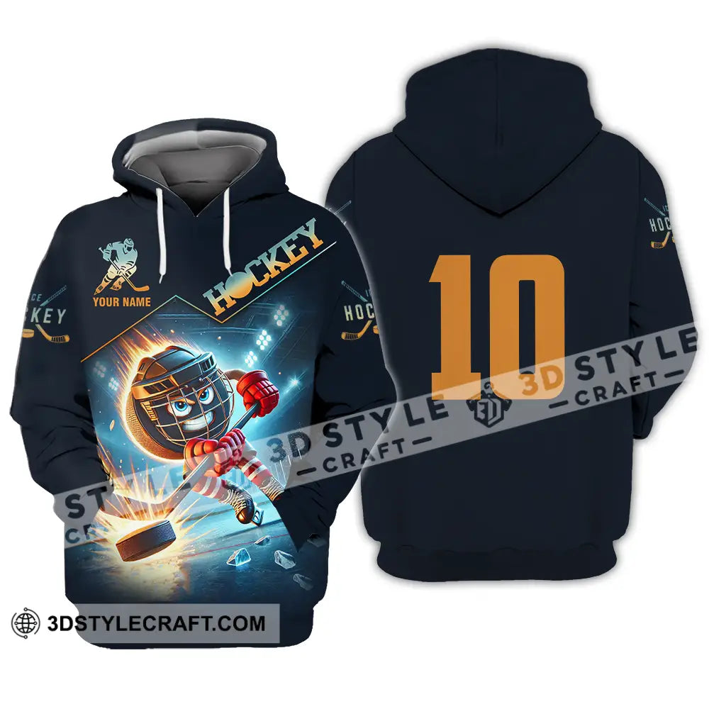 Unisex Shirt - Custom Hockey Shirt Hoodie / S T-shirt