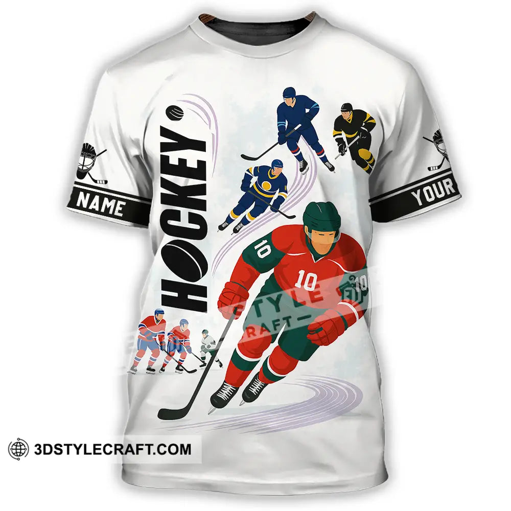 Unisex Shirt - Custom Hockey Shirt T-Shirt / S T-shirt