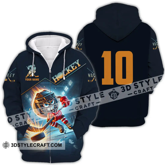 Unisex Shirt - Custom Hockey Shirt style option 4