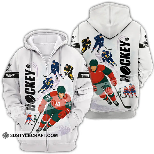 Unisex Shirt - Custom Hockey Shirt style option 4