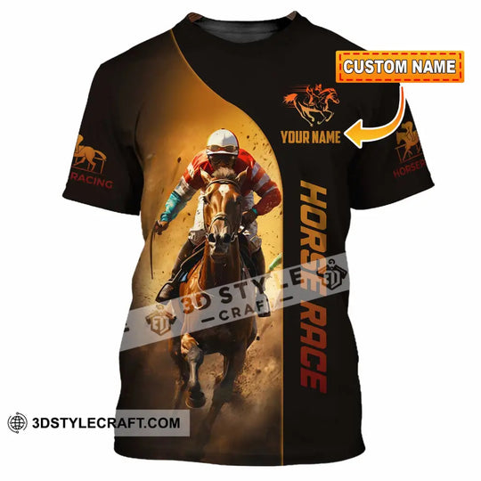 Unisex Shirt - Custom Horse Race Shirt style option 1