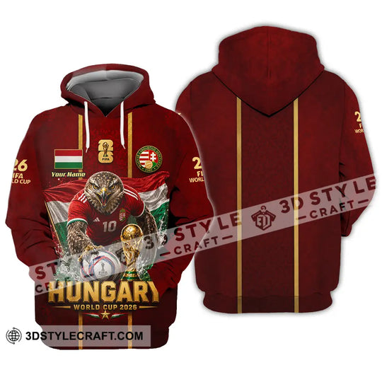 Unisex Shirt - Custom Hungary World Cup 2026 Shirt style option 3