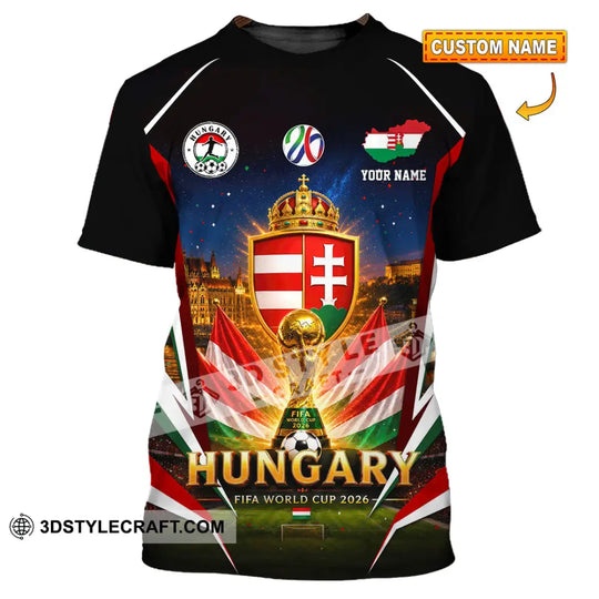 Unisex Shirt - Custom Hungary World Cup 2026 Shirt style option 1