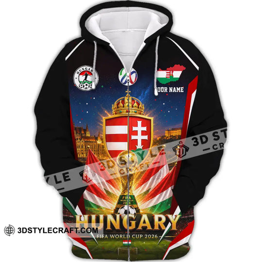 Unisex Shirt - Custom Hungary World Cup 2026 Shirt style option 3