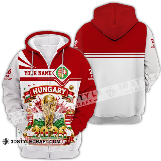 Unisex Shirt - Custom Hungary World Cup 2026 Shirt style option 4