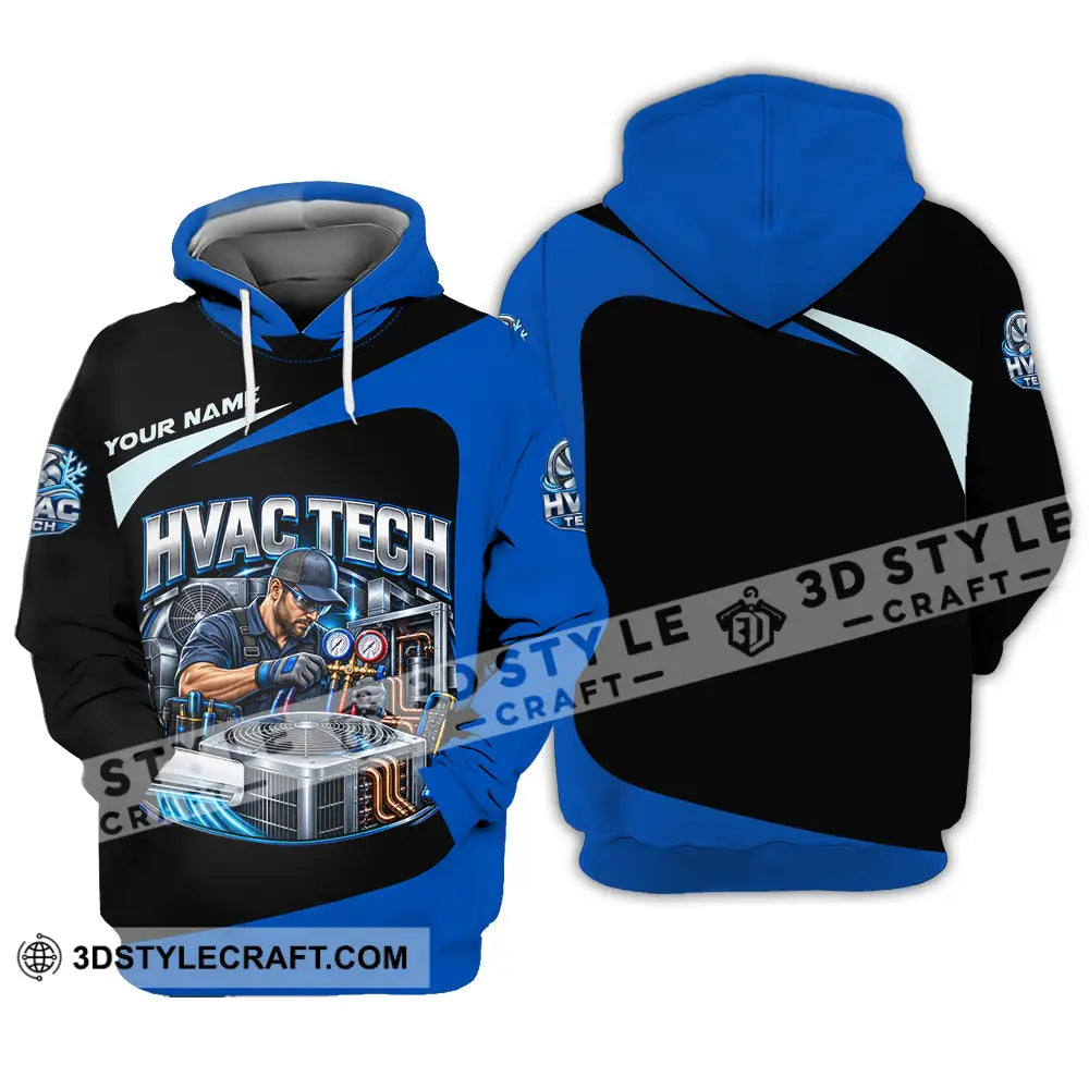Unisex Shirt - Custom HVAC Tech Shirt - Hoodie / S - T-shirt