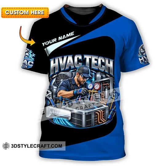 Unisex Shirt - Custom HVAC Tech Shirt style option 1