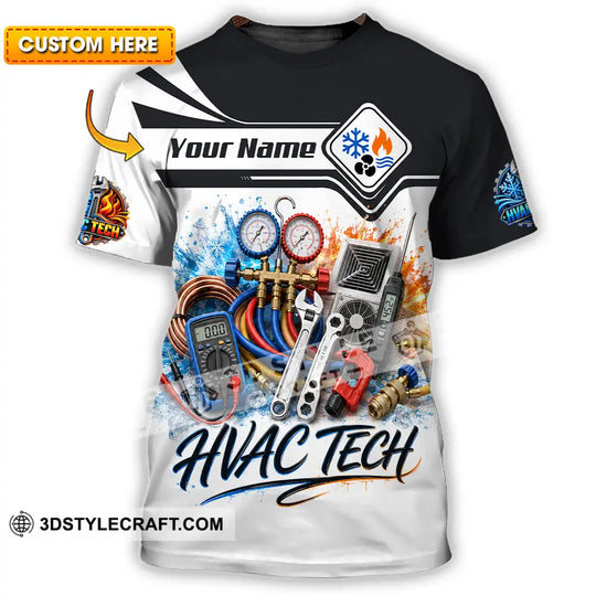 Unisex Shirt - Custom Hvac Tech Shirt style option 1