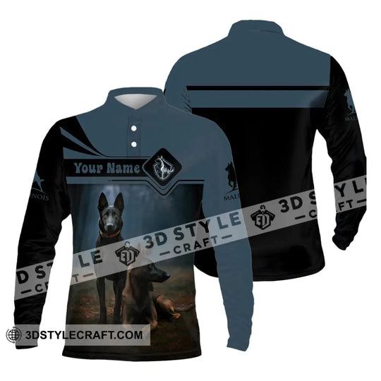 Unisex Shirt - Custom I Love My Belgian Malinois, Pet Lover Shirt style option 3