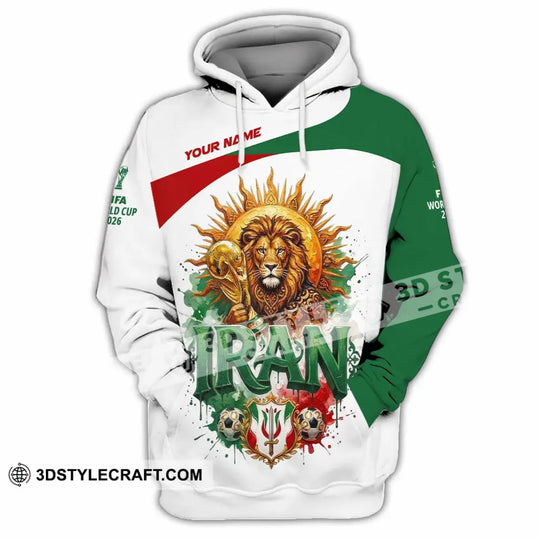 Unisex Shirt - Custom Iran World Cup 2026 3D Shirt style option 2