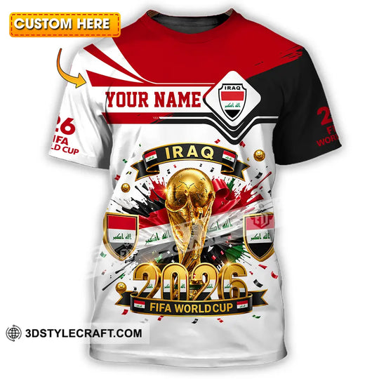 Unisex Shirt - Custom Iraq 3D Shirt style option 1