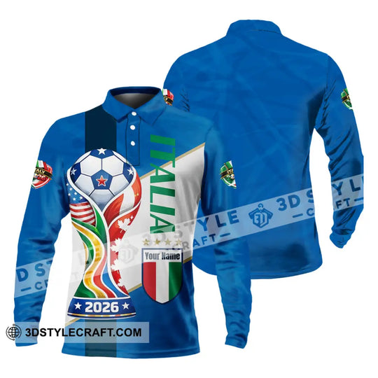 Unisex Shirt - Custom Italy World Cup 2026 Shirt style option 4