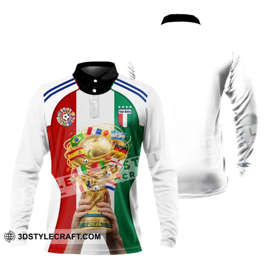 Unisex Shirt - Custom Italy World Cup 2026 Shirt style option 4