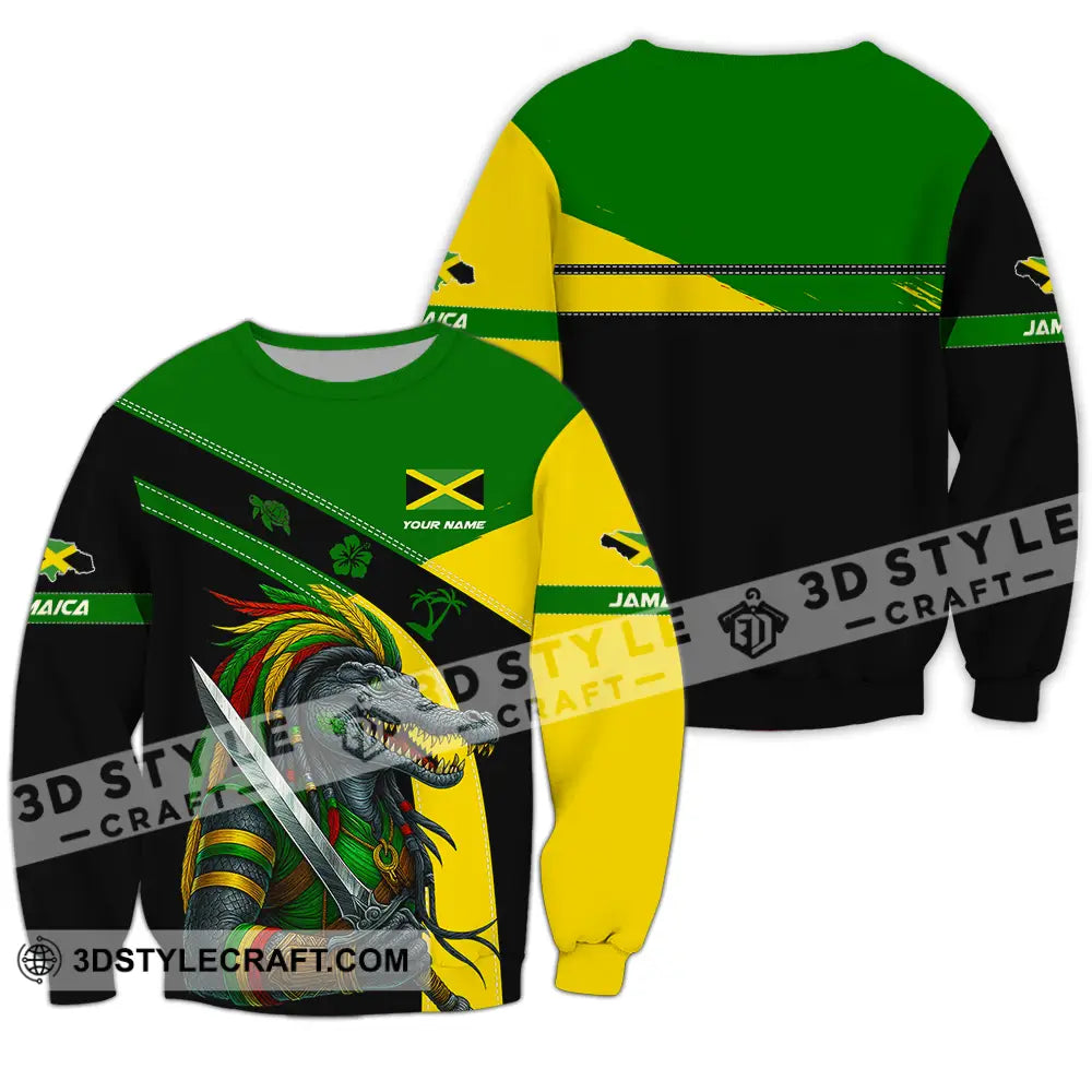 Unisex Shirt - Custom Jamaica Shirt Long Sleeve / S T-shirt