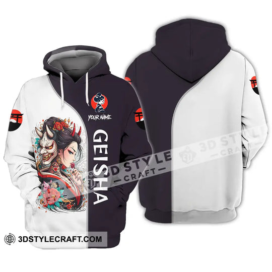 Unisex Shirt - Custom Japan Geisha3D Shirt style option 4