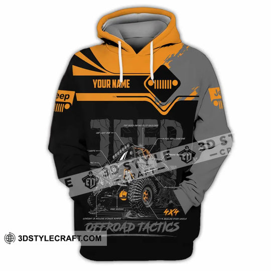 Unisex Shirt - Custom Jeep Offroad Tactics 3D Shirt style option 2