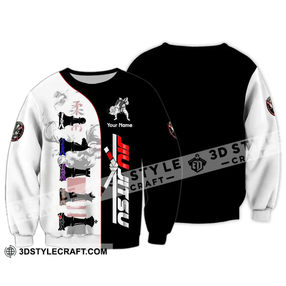 Unisex Shirt - Custom Jiu Jitsu 3D Shirt Long Sleeve / S T-shirt