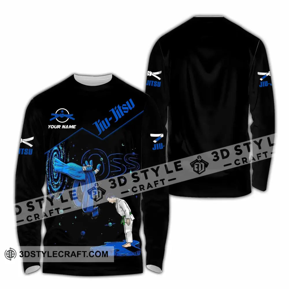 Unisex Shirt - Custom Jiu Jitsu 3D Shirt Long Sleeve Shirt / S T-shirt