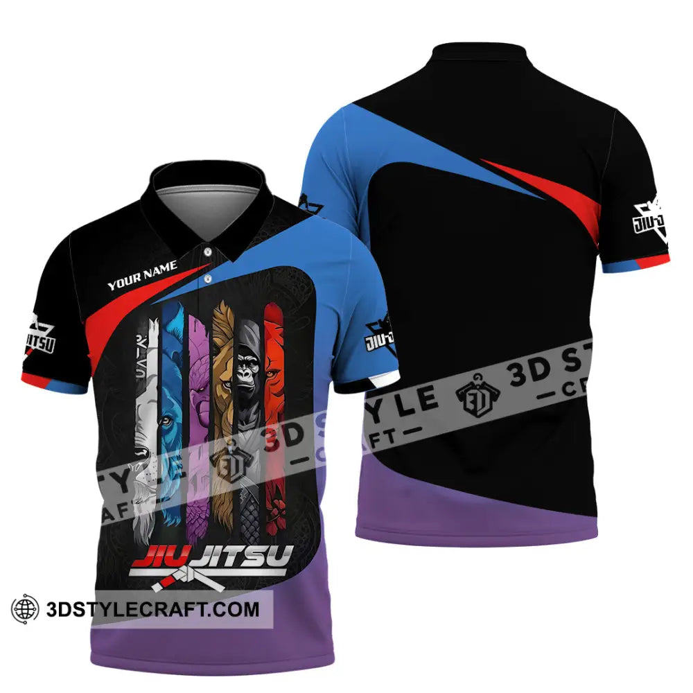 Unisex Shirt - Custom Jiu Jitsu 3D Shirt Polo Shirt / S T-shirt