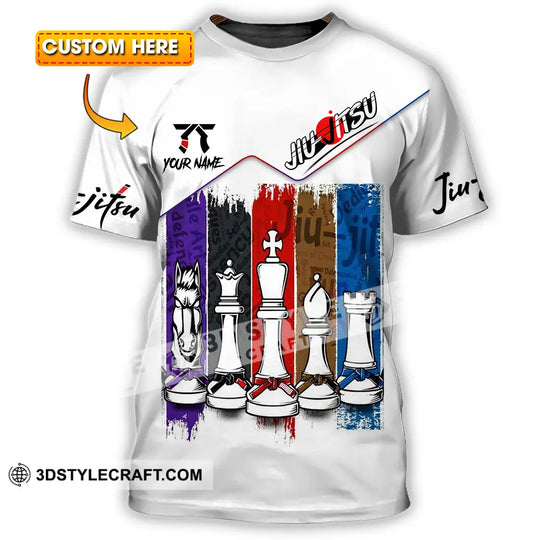 Unisex Shirt - Custom Jiu Jitsu 3D Shirt style option 1