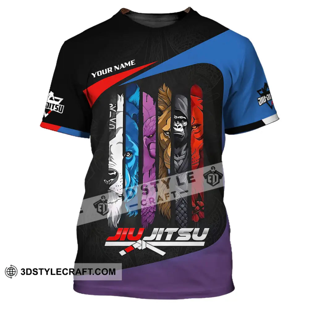 Unisex Shirt - Custom Jiu Jitsu 3D Shirt T-Shirt / S T-shirt