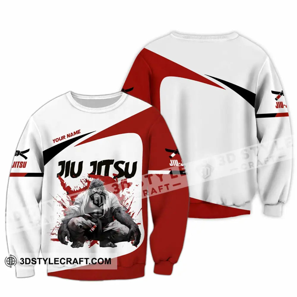 Unisex Shirt Custom Jiu Jitsu Shirt Long Sleeve / S T shirt