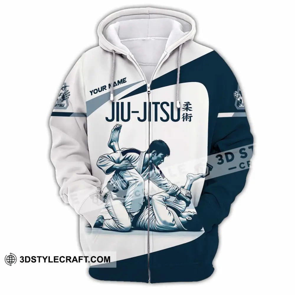 Unisex Shirt - Custom Jiu Jitsu Lover Classic Shirt Zipper Hoodie / S T-shirt