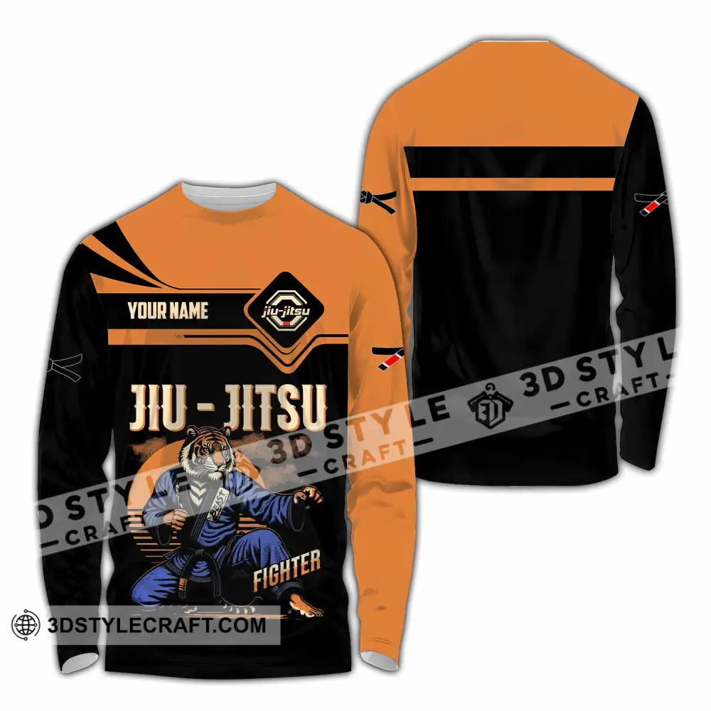 Unisex Shirt - Custom Jiu Jitsu Lover Sport Shirt Long Sleeve Shirt / S T-shirt
