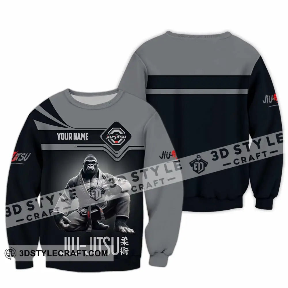 Unisex Shirt - Custom Jiu Jitsu Sport Shirt Long Sleeve / S T-shirt
