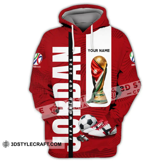 Unisex Shirt - Custom Jordan World Cup 2026 3D Shirt style option 2