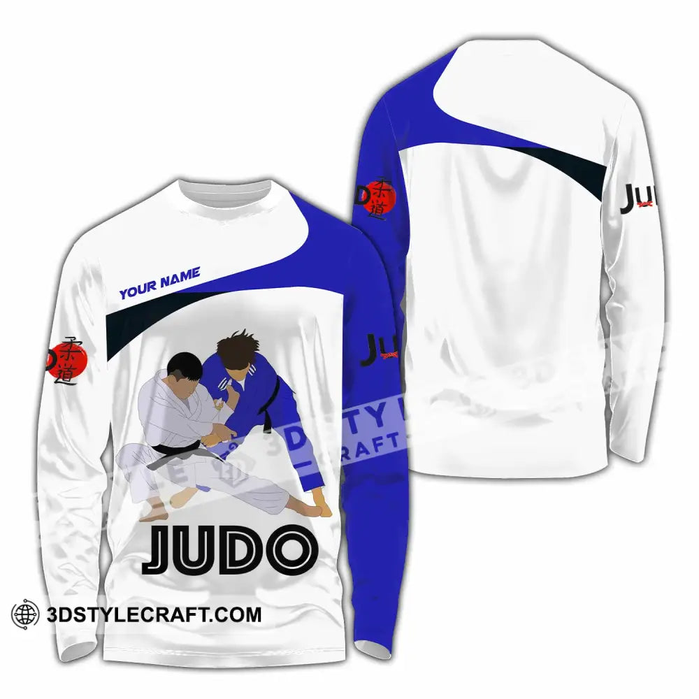 Unisex Shirt - Custom Judo 3D Shirt Long Sleeve Shirt / S T-shirt