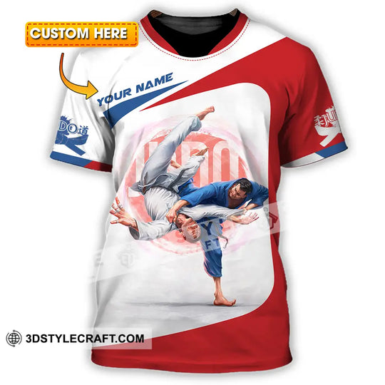 Unisex Shirt - Custom Judo 3D Shirt style option 1