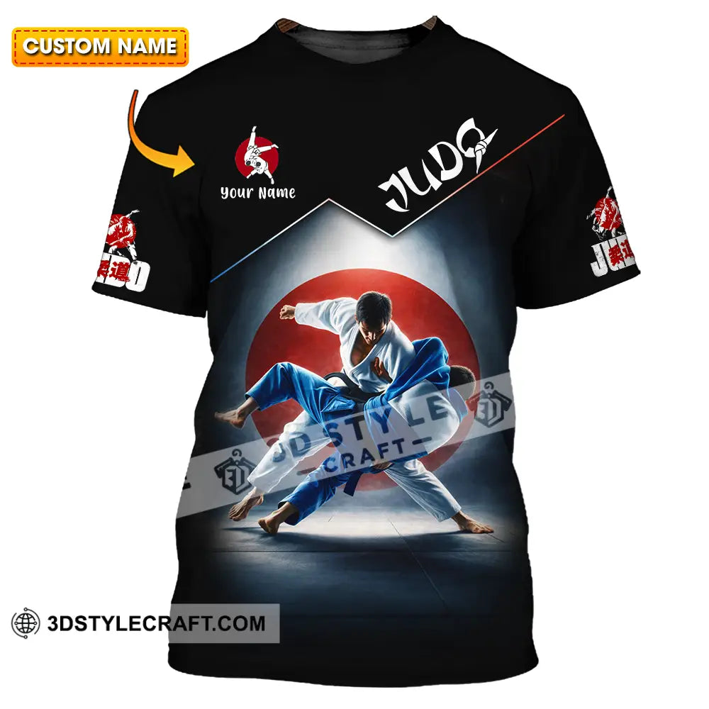 Unisex Shirt - Custom Judo 3D Shirt T-shirt