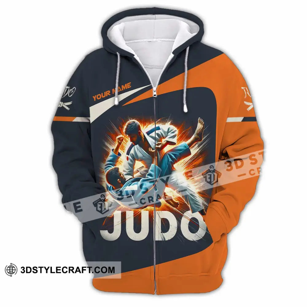 Unisex Shirt - Custom Judo Shirt Zipper Hoodie / S T-shirt